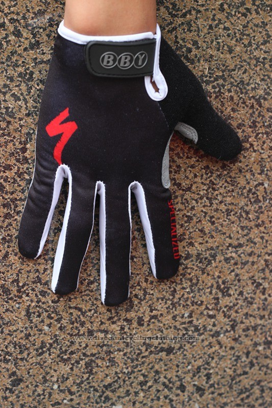 2014 Specialized Full Finger Gloves Cycling White and Black